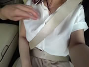 超豪乳日本女乘客在車上波推超級刺激
