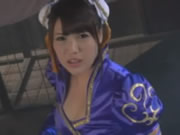 島國AV明星Cosplay春麗 強迫口交